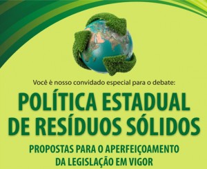 Política Estadual de Resíduos Sólidos – propostas para o aperfeiçoamento da legislação em vigor